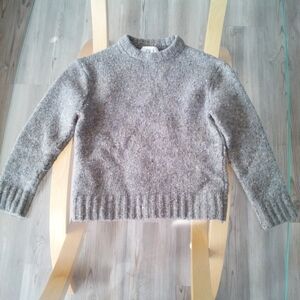 Zara Heathered Gray Women's Sweater